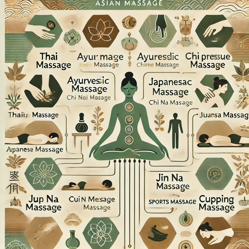 types of asian-massages